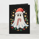 Search for ghost christmas cards Santa