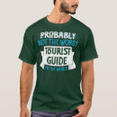 Recherche de guide touristique tshirts Drôle