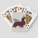 Search for dachshund playing cards Wiener