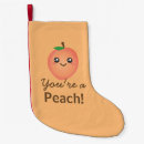 Search for peach christmas stockings Fruit