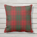 Search for red green tartan pillows Plaid