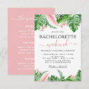 Search for floral bachelorette party invitations Blush pink