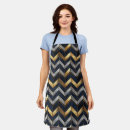 Search for gold silver aprons Blue