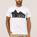 Recherche de st lucia tshirts Pitons