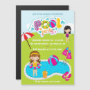 Search for kids pool party invitations Cute