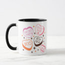 Search for conversation heart mugs White