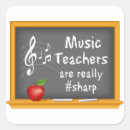 Recherche de musique classique autocollants Professeur de musique