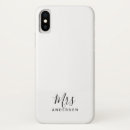 Recherche de modern wedding iphone cases Monogramme