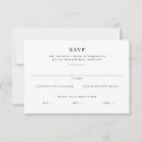 Search for classic wedding rsvp cards Minimal