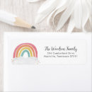 Search for pastel yellow return address labels Boho