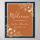 Search for navy blue and orange posters Welcome