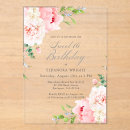 Recherche de unique 16ans anniversaire invitations Aquarelle