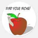 Search for worm stickers Illustration