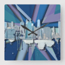 Search for skyline clocks Landmark