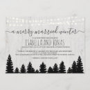 Search for married and merry invitations Winter