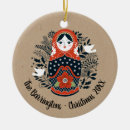 Search for matryoshka ornaments Russian