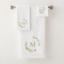 Search for green leaves bath towels Housewarming