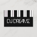 Search for night club business cards Music