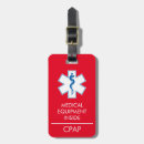 Search for medical luggage tags Cpap