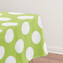 Search for green polka dot tablecloths Dotted pattern