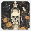 Search for raven skull stickers Halloween