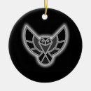 Search for white owl ornaments Raptor