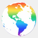 Search for rainbow earth stickers Green
