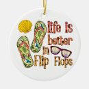 Search for flip flop ornaments Colourful