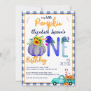 Search for little blue truck birthday invitations For kids