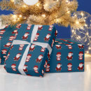 Search for mrs claus wrapping paper Cute