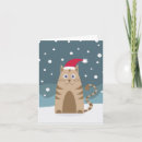 Search for cartoon cat cards Snow