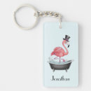 Search for funny flamingo keychains Modern