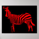 Recherche de zèbre rouge art Zèbres