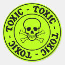 Search for toxic skull stickers Skull and crossbones