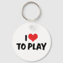 Search for soccer lover keychains Heart