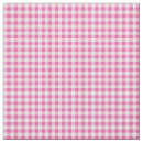 Search for pink and white gingham fabric Vintage