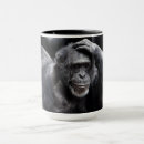 Search for gorilla face mugs Chimpanzee