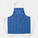Search for blue polka dot aprons Kitchen