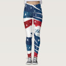 Search for red white blue leggings Usa