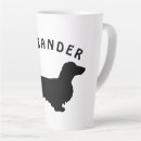 Search for long hair dachshund mugs Silhouette