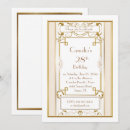 Search for great gatsby birthday invitations Geometric