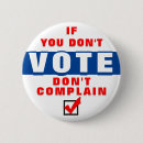 Search for complainers buttons Election