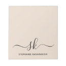 Search for initial notepads Classy