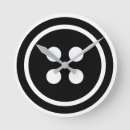 Search for button clocks Round