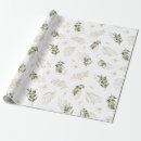 Search for elegant wedding wrapping paper Greenery