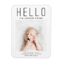 Recherche de de naissance de fille magnets Minimaliste