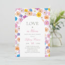 Search for love in bloom invitations Whimsical