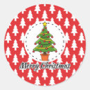 Search for tree pattern stickers Red