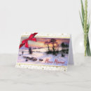 Search for landscape painting christmas cards Vintage