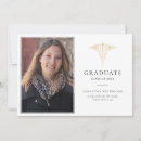 Recherche de nursing school graduation invitations Caducée